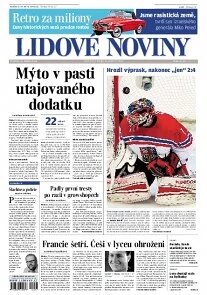 Obálka e-magazínu Lidové noviny 13.2.2014