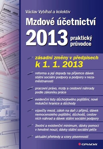 Obálka knihy Mzdové účetnictví 2013