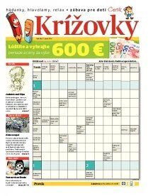 Obálka e-magazínu Krížovky 21.6.2014