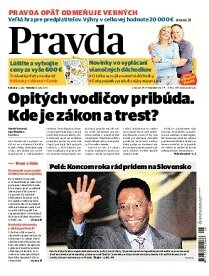 Obálka e-magazínu Pravda 12.7.2014