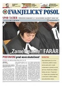 Obálka e-magazínu Evanjelický posol spod Tatier 40/2014