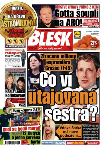 Obálka e-magazínu Blesk 2.11.2015