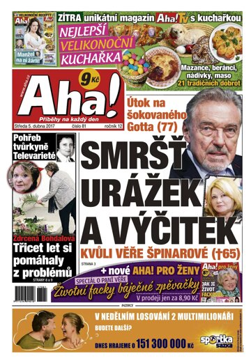 Obálka e-magazínu AHA! 5.4.2017