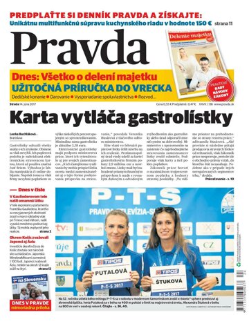 Obálka e-magazínu Pravda 14.6.2017