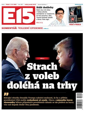 Obálka e-magazínu E15 2.10.2020