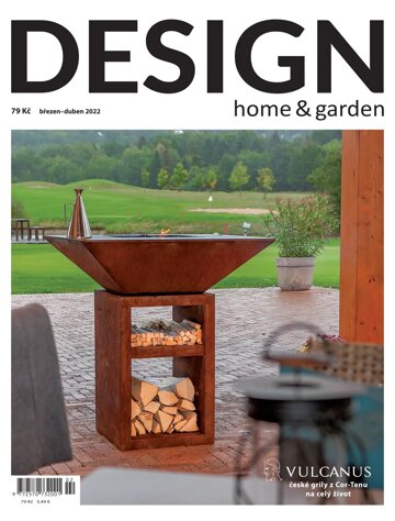 Obálka e-magazínu DESIGN home & garden 3-4/2022