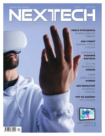 Obálka e-magazínu NEXTECH 12/2022