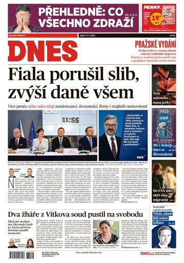 Obálka e-magazínu MF Dnes 12.5.2023