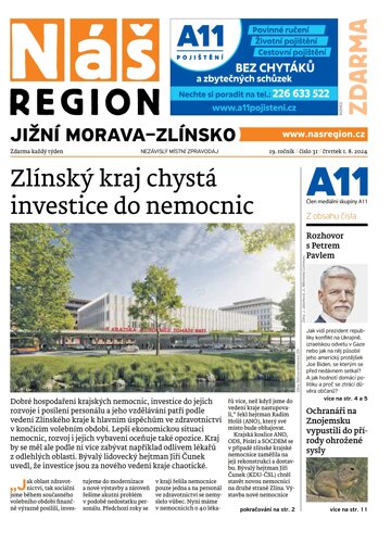 Obálka e-magazínu Náš Region - Jižní Morava/Zlínsko 31/2024