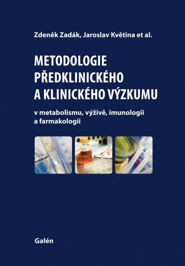 Obálka knihy Metodologie předklinického a klinického výzkumu