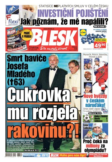 Obálka e-magazínu Blesk 10.5.2018