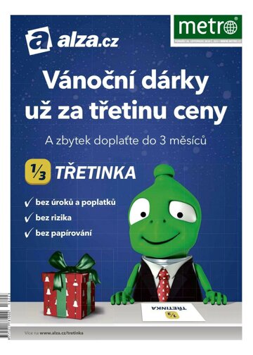 Obálka e-magazínu deník METRO 26.11.2018