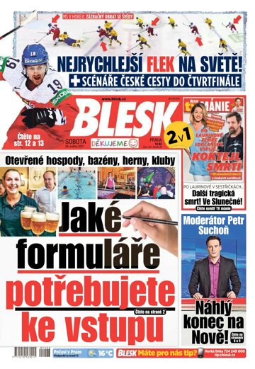 Obálka e-magazínu Blesk 29.5.2021