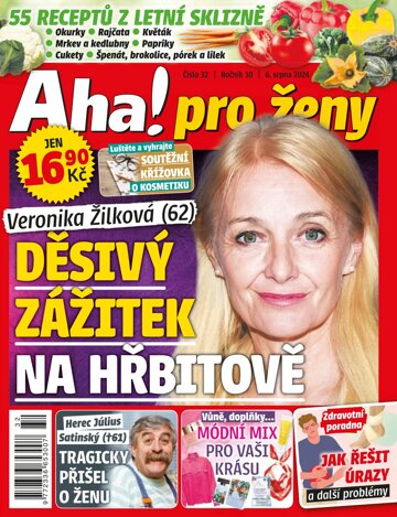 Obálka e-magazínu AHA! pro ženy 32/2024