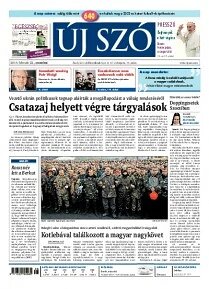 Obálka e-magazínu Új Szó 22.2.2014