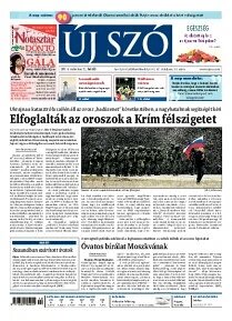 Obálka e-magazínu Új Szó 3.3.2014