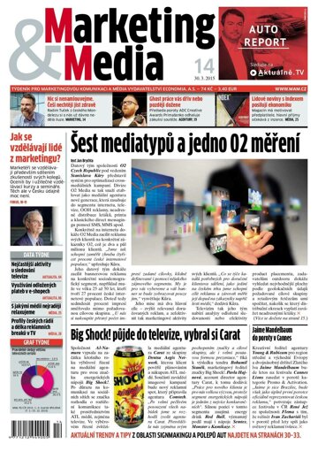 Obálka e-magazínu Marketing & Media 14 - 30.3.2015