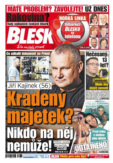 Obálka e-magazínu Blesk 14.11.2017