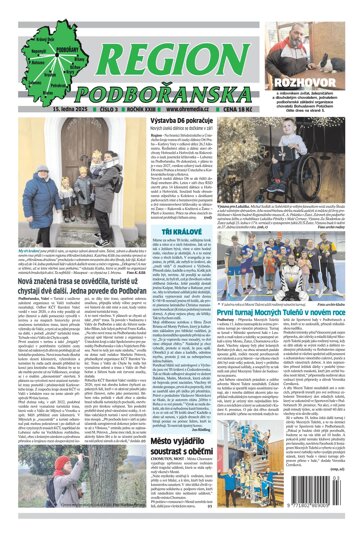 Obálka e-magazínu Region Podbořanska 3/25