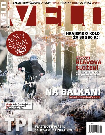 Obálka e-magazínu Velo 1/2025