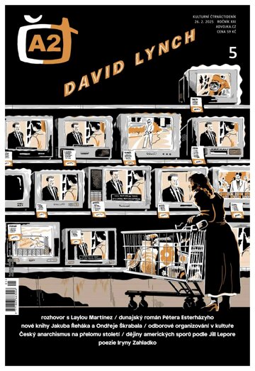 Obálka e-magazínu A2 - David Lynch - 05/2025