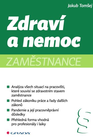 Obálka knihy Zdraví a nemoc zaměstnance