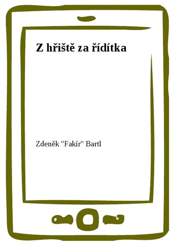 Obálka knihy Z hřiště za řídítka