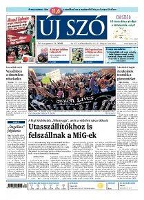 Obálka e-magazínu Új Szó 18.8.2014