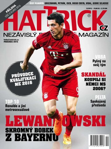 Obálka e-magazínu HATTRICK 12/2015