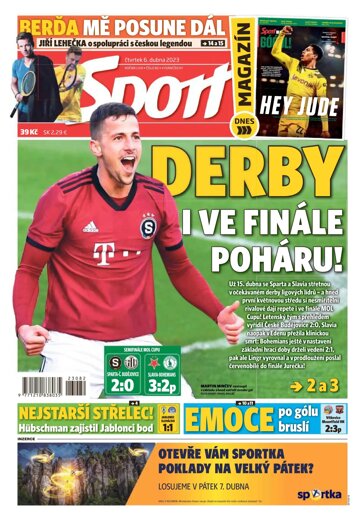 Obálka e-magazínu Sport 6.4.2023