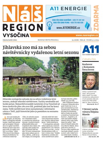 Obálka e-magazínu Náš Region - Vysočina 36/2024