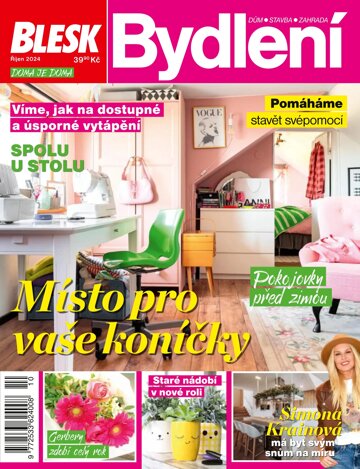 Obálka e-magazínu Blesk Bydlení 10/2024