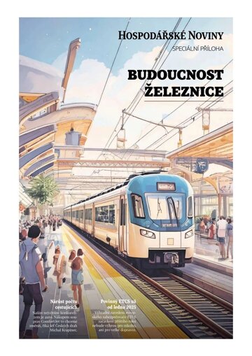 Obálka e-magazínu Hospodářské noviny - příloha 206 - 22.10.2024 Budoucnost železnice