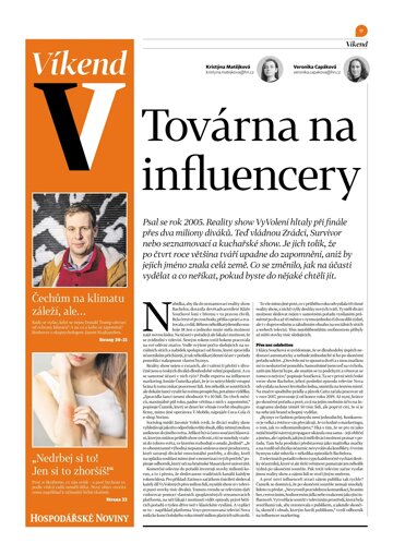 Obálka e-magazínu Hospodářské noviny - příloha Víkend 032 - 14.2.2025 Víkend