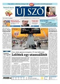 Obálka e-magazínu Új Szó 18.7.2014