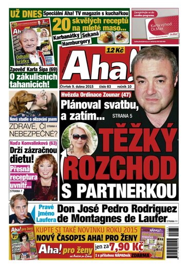 Obálka e-magazínu AHA! 9.4.2015