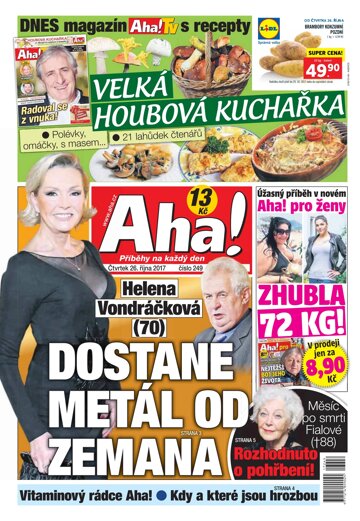 Obálka e-magazínu AHA! 26.10.2017