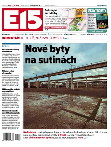 Obálka e-magazínu E15 27.2.2018