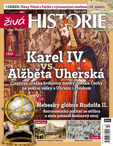 Obálka e-magazínu Živá historie 10/2024