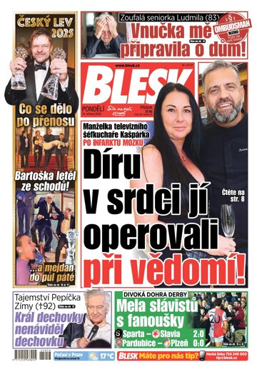 Obálka e-magazínu Blesk 10.3.2025