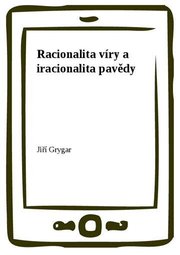 Obálka knihy Racionalita víry a iracionalita pavědy