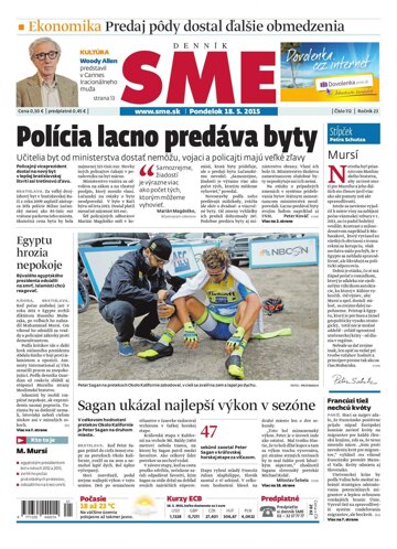 Obálka e-magazínu SME 18.5.2015