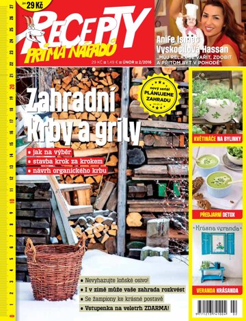 Obálka e-magazínu Recepty prima nápadů 2/2016