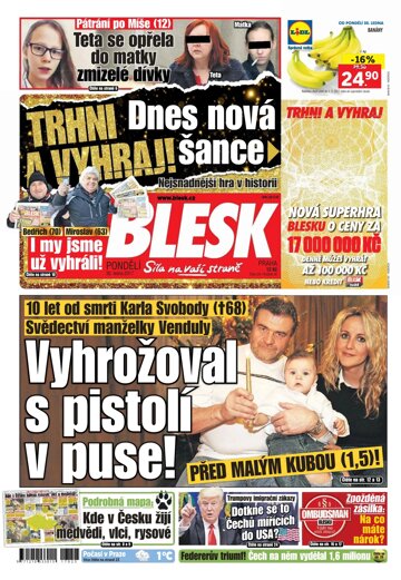 Obálka e-magazínu Blesk 30.1.2017