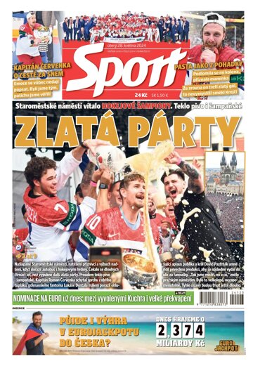 Obálka e-magazínu Sport 28.5.2024