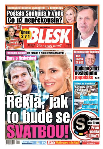 Obálka e-magazínu Blesk 11.1.2025