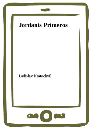 Obálka knihy Jordanis Primeros