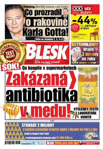 Obálka e-magazínu Blesk 4.11.2015