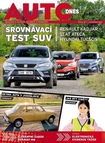 Obálka e-magazínu Auto DNES 1.11.2016