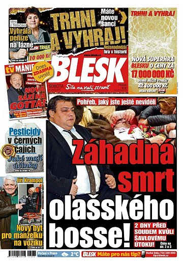 Obálka e-magazínu Blesk 4.2.2017